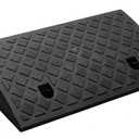Curb Ramp Portable Lightweight Heavy Duty Plastic Threshold Ramp for Driveway, Loading Dock, Sidewalk, Car, Scooter, Bike, Motorcycle