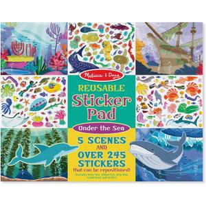 Melissa & Doug Reusable Sticker Activity Pad - Under The Sea - FSC Certified