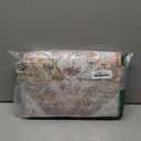 Lahome Boho Round Rug - 3Ft Washable Area Rug, Non-Slip Small Bathroom Rug, Lightweight Bedroom Throw, Oriental Distressed Print Carpet for Entryway, Sofa, Nursery, Kids Room Adelyn (Taupe)