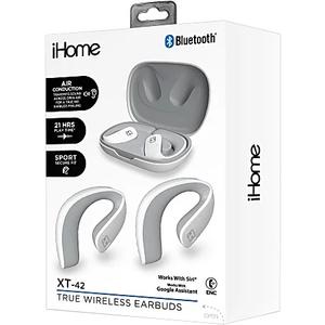 IHOME TW Open Ear Earbuds White