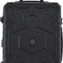 Wrangler ATG Outland Expandable Hardside Luggage, Jet Black, 3 Piece Set, Size: 3 Piece Set (22"/26"/30")