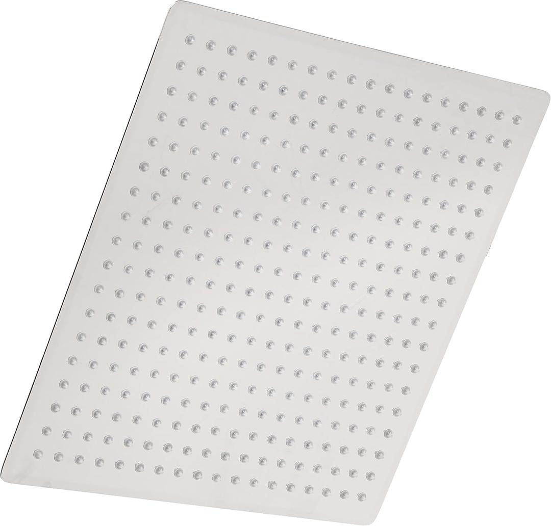 Alfi RAIN16S-PSS Solid Polished Stainless Steel 16" Square Ultra Thin Rain Shower Head, W 15 3/4" x L 15 3/4"