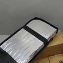 Windshield Sun Shade for 1981-2024 Kenworth T680 C800 T300 T450 T800 W900 T400 C540 C550 T270 T370 T460 W900L T600, Truck Front Window Sunshade, Car Accessories for Sun Protection,2PCS