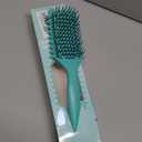 Curl Defining Brush,2024 Curly Hair Brush,Vented Hair Brush for Detangling, Shaping and Defining Curls For Women and Men Less Pulling (Green)