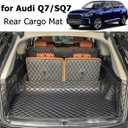 Cargo Mat Compatible with 2017-2026 Audi Q7 Cargo Liner for Q7/SQ7 Trunk Mat (Rear Left and Right Side Panels)