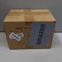 5x5x2'' Small Shipping Boxes 25 Pack, White Corrugated Cardboard Literature Mailers, Mailing Packaging Supplies for Small Business (W552-25)