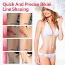 ANLAN 2026 Electric Razors for Women Bikini Trimmer4in1 Exclusive Painless Blade Cordless LED Facial Shaver, Rechargeable Body Hair Removal, 100% Waterproof & Easy Clean, Ideal Beauty Gift for Her
