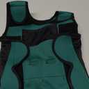 OUTREE Weighted Vest for Kids with Sensory Needs (Small, Ages 3-4), Compression Vest for Kids with ADHD and Autism, Weighted Vest Including 6 Removable Weights, Breathable Mesh Design (Green)