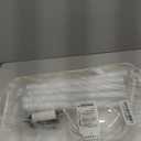 Calmootey 3-Tier Rolling Utility Cart with Drawer,Multifunctional Storage Organizer with Plastic Shelf & Metal Wheels,Storage Cart for Kitchen,Bathroom,Living Room,Office,White