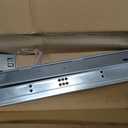 LONTAN Undermount Soft Close Drawer Slides 21 Inch Hidden Bottom Mount Full Extension Cabinet Rails with Rear mounting Bracket and Locking Devices 1 Pair Concealed Drawer Runners 100lb Load Capacity