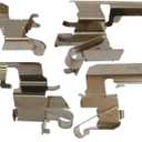 ACDelco Gold 18K2497 Front Disc Brake Caliper Hardware Kit with Clips