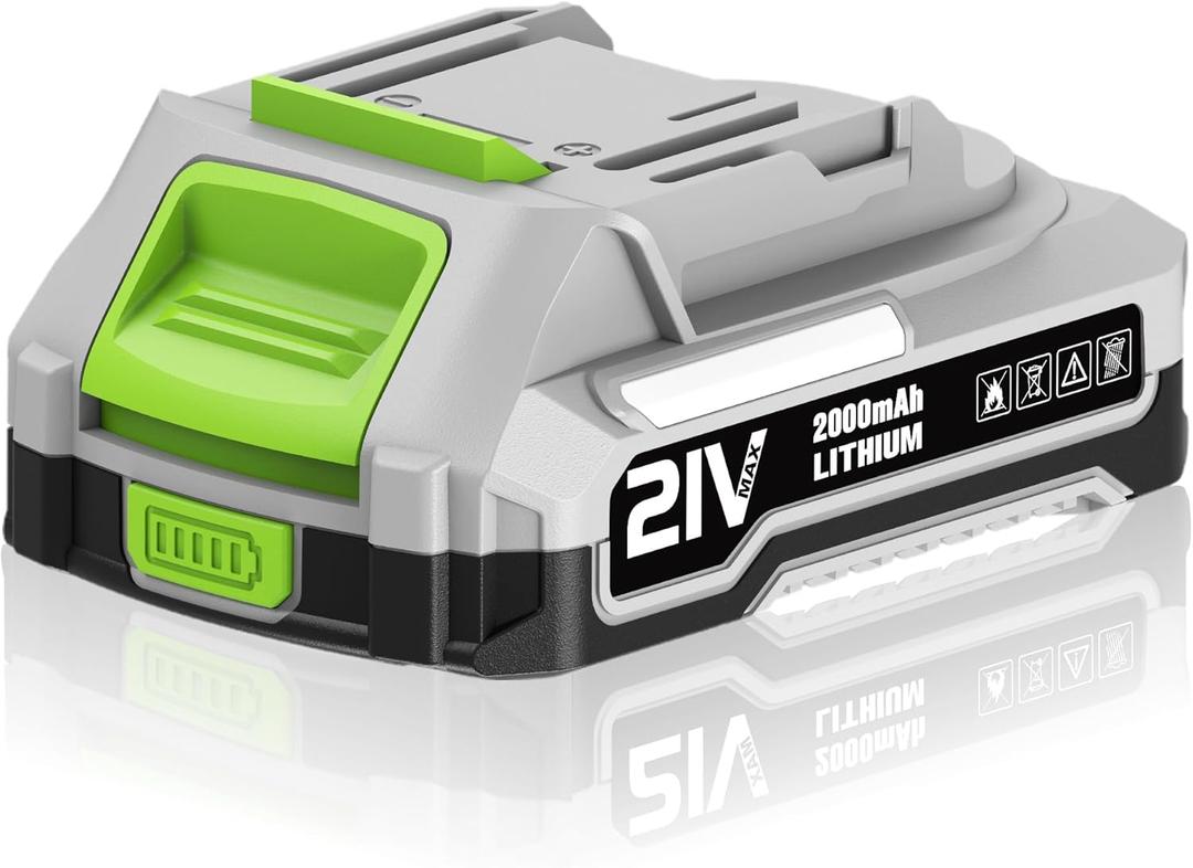 ALDIPRO 2000mAh Battery Replacement Compatible with Makita 18V Cordless Power Tools and Battery Charger