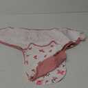 Yoofoss Baby Swaddles for Newborns 100% Organic Cotton, Adjustable Swaddle Sleep Sack 0-3 Months Newborn Swaddle Sack, Breathable Soft (Small) (Pink & Heart & Butterfly)