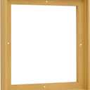 Pixy Canvas Floater Frame 5x5 for 3/4 (0.75) inch Deep Canvas Paintings/Canvas Prints/Wood Canvas Panels/Wall Art/Wall Decor/Home Decor/Artwork (Light Maple, 5 x 5 inch, Square)