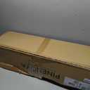 Fiddle Leaf Fig Tree Artificial 5FT - Faux Fiddle Leaf Fig Tree with White Tall Planter - Fake Ficus Lyrata Floor Plant Potted - Artificial Fig Tree for Home Office Living Room Decor Indoor