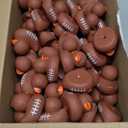 Deekin 100 Pcs Football Rubber Ducks 2 Inch Bulk Football Party Favors for Team Events Decorations Birthday Party Supplies Club Player Gift