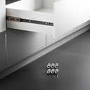 BESPORTBLE 6Pcs Corner Protectors for Furniture Soft Silicone Edge Guards and Drawer Pull Handle Covers Baby Proofing Bumpers for Cabinets and Drawers 1.10X0.70X0.47In