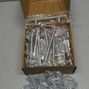 homdiy Kitchen Cabinet Handles Brushed Nickel Drawer Pulls 35 Pack 4in (102mm) Hole Centers Cabinet Pulls Brushed Nickel Cabinet Pulls Cupboard Handles Drawer Handles