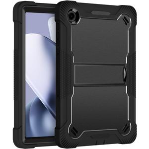 Case Compatible with T-Mobile REVVL Tab 2 2025 Tablet, 10.1 inch with Stand 360 Degrees Anti-Shock Dual Layer Case for REVVL Tab 2-Black