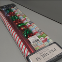 LaRibbons Christmas Wrapping Paper Set, Reindeer & Snowflake Design with Gift Bow & Ribbons & Tags, Perfect for Holiday, Party, Xmas Celebration,30 Inch X 10 Feet (4Rolls, 100 sq.ft.ttl.)
