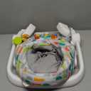 Bright Starts Learn-to-Sit Baby Floor Seat, 2-Positions Grow with Infant, Portable Baby Chair, Includes Sensory Toys, Unisex, 4-12 Months, Playful Paradise (Multicolored)