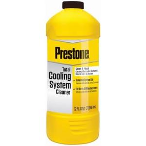 Prestone AS105 Total Cooling Syststem Cleaner for Radiator, Heater Core, and Hoses, 22 oz., 1 pack , (Packaging May vary)