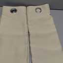 YoungsTex Short Blackout Kitchen Curtains 45 Inch Length - Room Darkening Drapes with Grommet Thermal Insulated Privacy for Bathroom Bedroom Window, Champagne, 2 Panels, 42 x 45 Inch