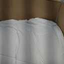 Bedsure Comforters Queen Size - Down Alternative Comforter for All Season, GentleSoft Prewashed Duvet with 4 Tabs, Lightweight & Warm Bedding - Machine Washable, White, Queen, 88x88 Inches