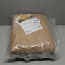 ULTCOVER Round Patio Furniture Cover - Outdoor Waterproof Table with Chair Set Cover 108 inch (Brown)