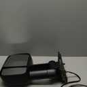 Driver Left Side Door Towing Mirror Power and Heated with Signal Light on Glass Textured Back Cover For Chevy Silverado Sierra 1500 2500 3500HD from 2003 to 2006