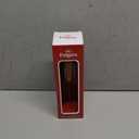 Folgers Electric Coffee Milk Frother  Handheld Battery-Operated Drink Mixer with Stainless Steel Whisk & Stand, Wood-Grain Finish, Perfect for Lattes, Cappuccinos & Hot Chocolate