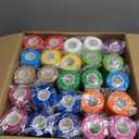 40 Pack Colorful Self Adhesive Bandage Wrap Bulk 20 Colors 4 Inch x 5 Yards Cohesive Bandage,Vet Wrap Breathable Elastic Self-Adherent Tape for Stretch Athletic Sports Wrist Ankle Dogs Pet Vet Wrap