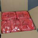 Stretch Spandex Folding Chair Covers 30PCS Red,