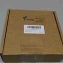 TecUnite 50 Pcs Christmas Paper Honeycomb Ornaments for Tree Vintage 3D Mini Glitter Edge Paper Christmas Ornament Honeycomb Tree Hanging Neutral Boho Holiday Xmas Party Decoration(White, Green)