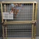 Toddleroo by North States - Extra-Wide Wire Mesh Wooden Baby Gate: Pressure Mounted Baby Gate for Doorways - Adjustable 29.5 to 50 Inches Wide - 31 Inches Tall