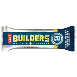 CLIF Chocolate Chip Cookie Dough Caffeine Builders Bar, 2.4 OZ