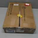 Furologee Nightstand with Charging Station, Black Night Stand with 2 Fabric Drawers, Side Table with USB Ports, End Table with Storage Shelf, for Living Room/Bedroom, Black Oak (1 pc)