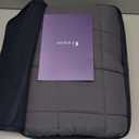 L'AGRATY Weighted Blanket for Adults- Dark Grey, 48"x72", 15lbs, Twin Full Size Heavy Throw Blanket, Cooling, Breathable, Microfiber with Glass Beads, Big, Washable, All-Season