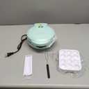 Baker's Friend Cake Pop Maker Machine Set with Cake Pop Stand, Sticks & Fork Tool, 12 Cake Pops Capacity, Aquamarine