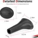 MOTO1988 Shift knob w/Cover Assembly for Polaris 2001 to 2014 Ranger 425 500 700 800 900 5411007