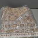 zesthome Washable Runner Rug 2.5x8 - Stain Resistant Entryway Rugs, Ultra-Thin Kitchen Rug, Anti Slip Backing Runner Rugs for Entrance Laundry Room Indoor Hallway (Orange,2.5'x8')