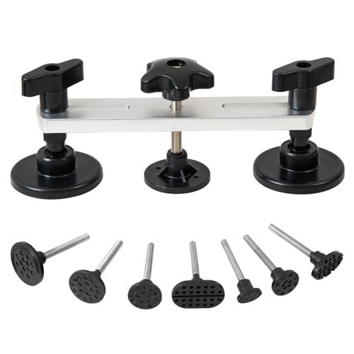 DIQDI Paintless Dent Repair Kit, Double Pole Bridge Dent Puller with 7 Bridge Tabs, Car Dent DIY Removal Tool for Auto Body, Refrigerator and Washer