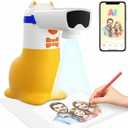 Yoturetoys AI Drawing Projector for Kids, Smart Art Tracing Machine to Inspire Creativity with Voice Learning & PhototoSketch, STEM Educational Toy, Christmas Birthday Gift for Boys Girls Ages 5+