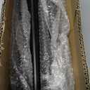 Straight Furniture Table Legs 18 Inch, Round Tapered Metal Furniture Legs Black, Modern Dresser Cabinet Sofa Support Feet Replacement, Set of 4