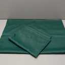 DONREN Half Window Curtains -Hunter Green Thermal Insulated Room Darkening Curtain Tiers Set for Kids Nursery Kitchen Dining Bathroom Laundry,24 inch Wide x 36 inch Long,1 Pair