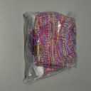 3 Pcs Kids Winter Hat Scarf Gloves Set Boys Girls Thick Warm Beanie Hat Knitted Neck Warmer Fleece Lined Gloves (2-6 Years, Purple Red Mix)