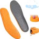 Soft Cushioning Insoles for Women Men, Comfort Memory Foam Insoles for Shock Absorbing and Extra Cushion, Lightweight Breathable Shoe Inserts for Foot Fatigue Relief (Men's 10-10.5/Women's 11-11.5)