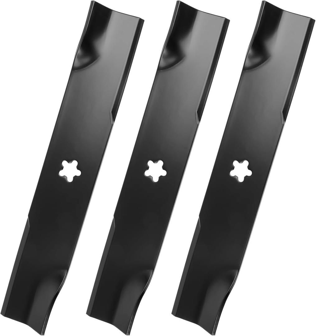 539112078 High Lift Mower Blade, Compatible with 42" Deck Lawn Mower Hu sqvarna YTH2242 RZ4222 EZ4220, Replace 539-112078 577146101, 573953001, 95-084, 595-0883 Pack