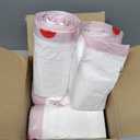 Amazon Basics Tall Kitchen Drawstring Trash Bags, Sturdy, 13 Gallon, Unscented, 200 Count