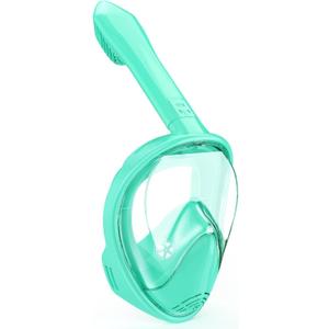 Kids Snorkel Mask Full Face, Snorkeling Gear for Kids with Camera Mount, 180 Degree Panoramic View Snorkeling Set Anti-Fog Anti-Leak